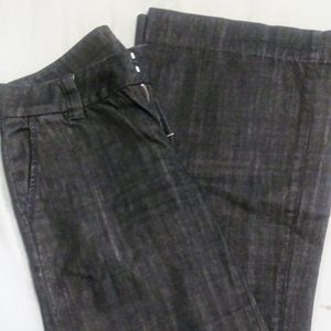 Women's wide flared leg denim